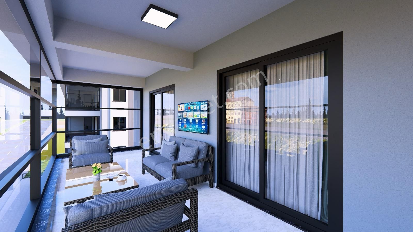 Denizli Şemikler De Giyotin Cam Balkonlu 3+1 160 M2 Cadde Üzeri Lüks Daireler - Görsel 24