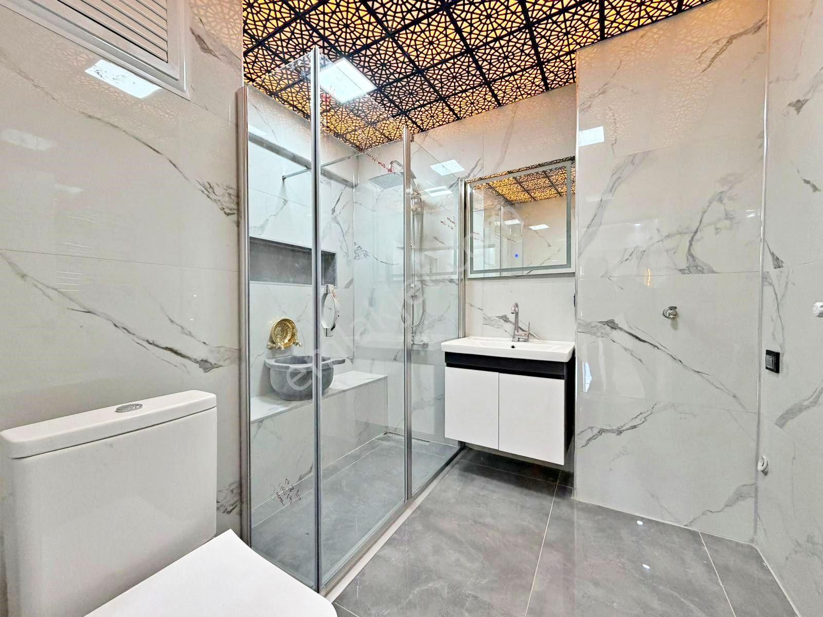 3+1 Özel Tasarım Ultra Lüx Sıfır Yapılı Hamam-şömine Kredi Uygn - Görsel 9