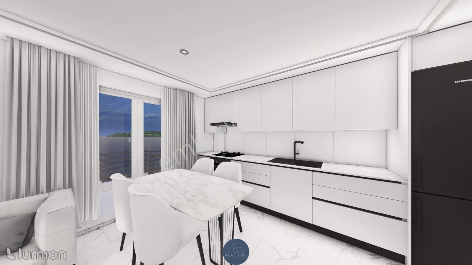 Sahibinden Satılık 1+1 Deniz Manzaralı Daire - Görsel 5