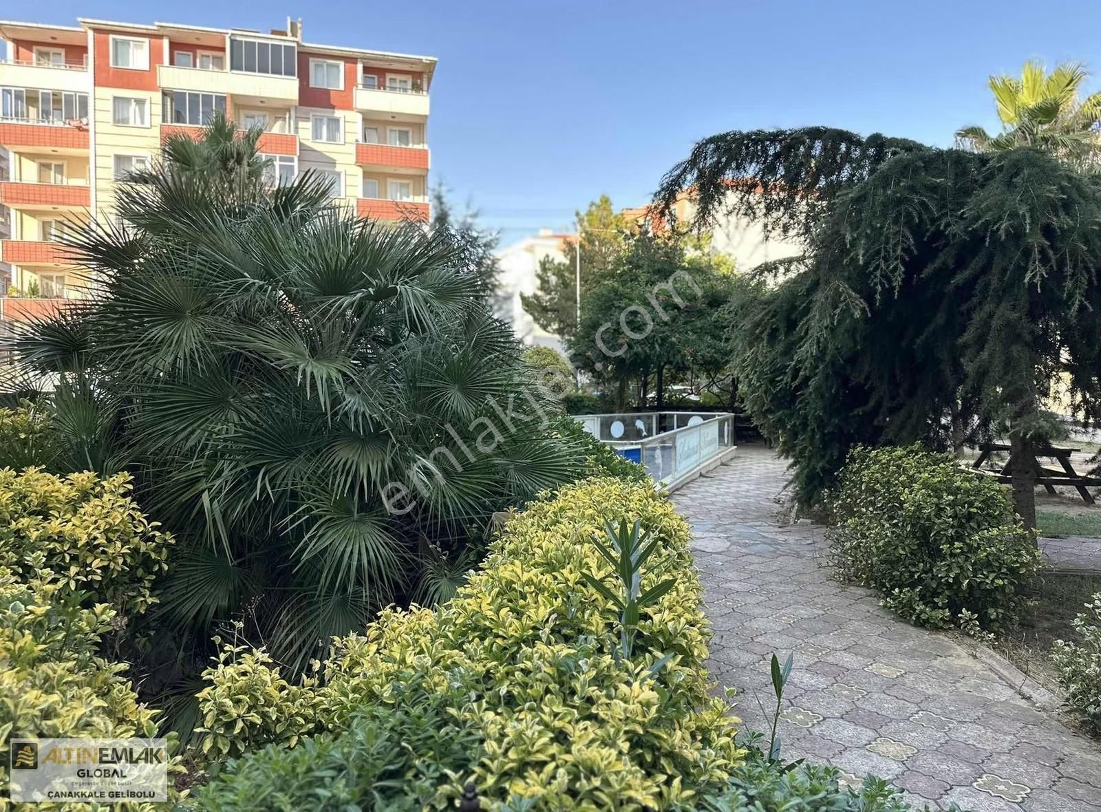 Altın Emlaktan Site İçerisinde Yeni Eşyalı Kıralık 1+1 Daire - Görsel 15