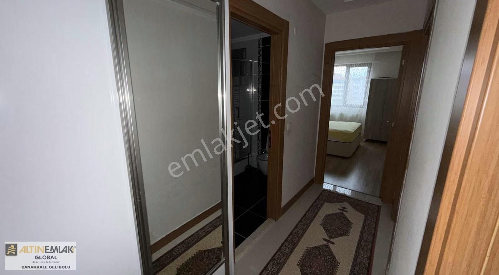 Altın Emlaktan Site İçerisinde Yeni Eşyalı Kıralık 1+1 Daire - Görsel 16