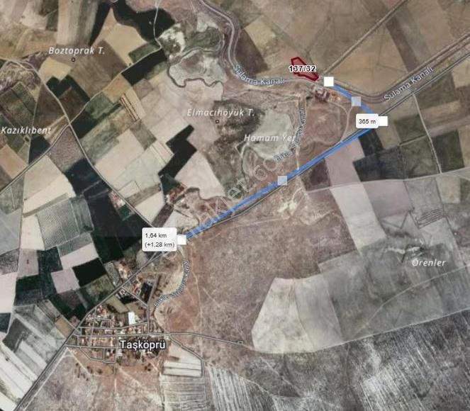 Afyon-sultandağı-taşköprü Köyü'ne 1.6 Km Yakın 7.533m² Tarla - Görsel 7