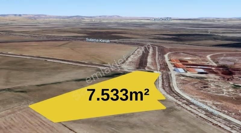 Afyon-sultandağı-taşköprü Köyü'ne 1.6 Km Yakın 7.533m² Tarla - Görsel 5