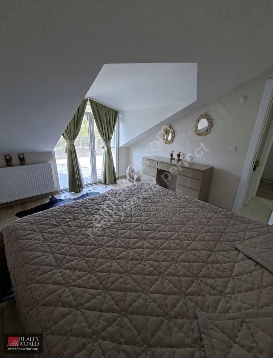 Maden Eşsiz Manzaralı Sitede 2+1full Eşyalı Kiralık Çatı Dubleks - Görsel 26