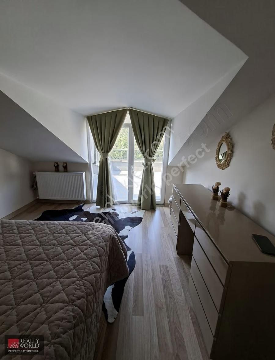 Maden Eşsiz Manzaralı Sitede 2+1full Eşyalı Kiralık Çatı Dubleks - Görsel 18