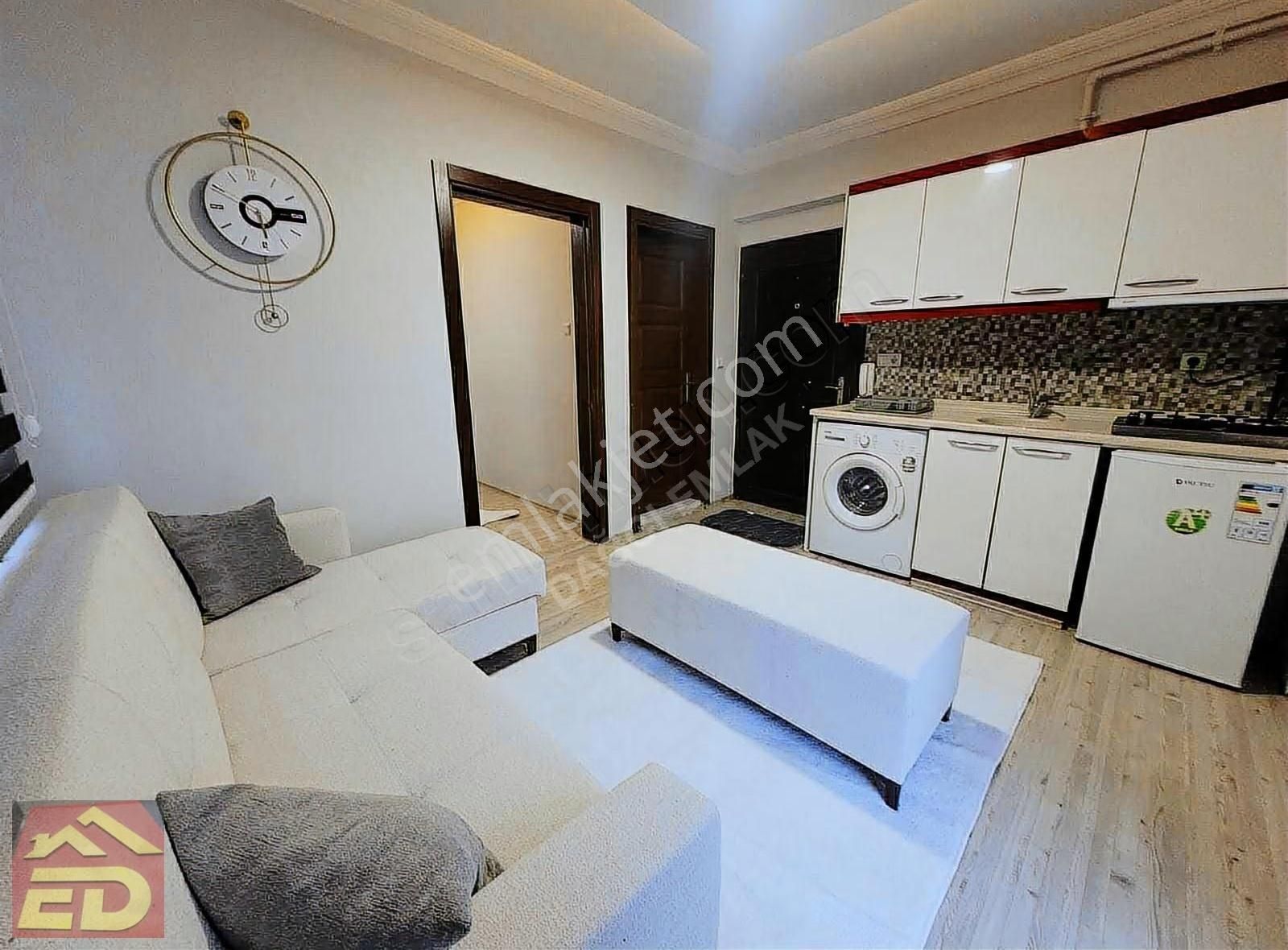Kınıklı'da Eşyalı, Yatırımlık 1+1 Apart Daire 45m² - Görsel 9