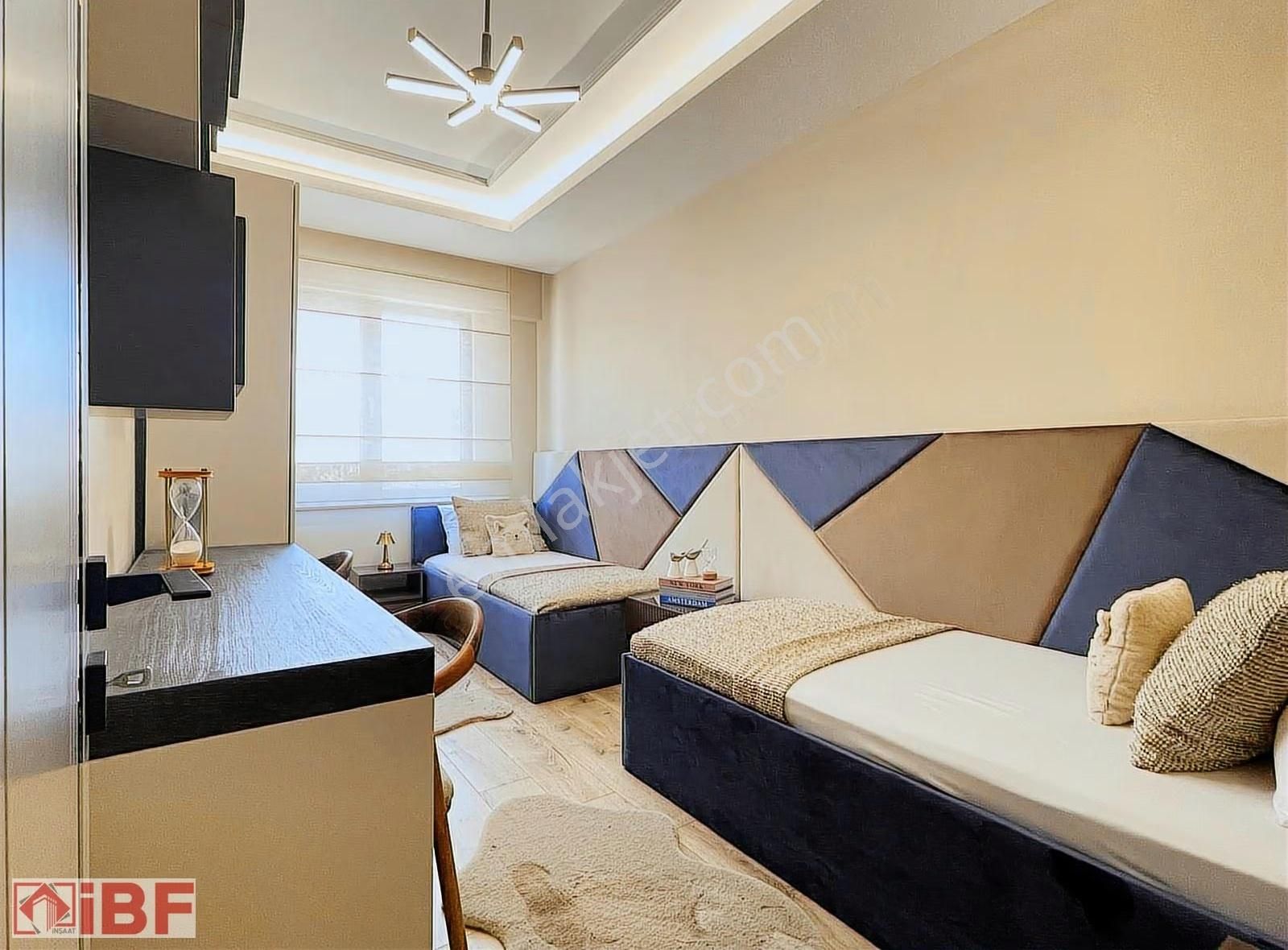 İbf İnşaat'tan Talas'ta Çamaşır Odalı 175 M² 3.5+1 Daire - Görsel 16