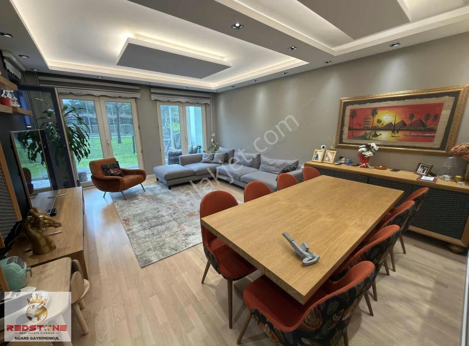 Bosphorus City 3+1 Tadilatlı Kiralık Bahçe Katı - Görsel 9