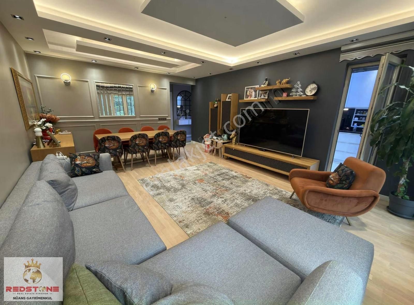 Bosphorus City 3+1 Tadilatlı Kiralık Bahçe Katı - Görsel 2