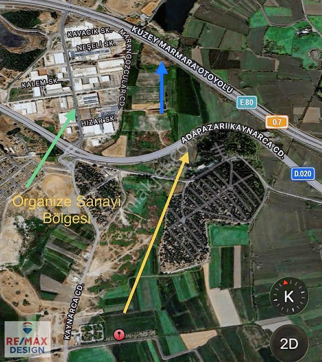 Sakarya Tekeler Yatırımlık 1.595 M2 Tarla - Görsel 3