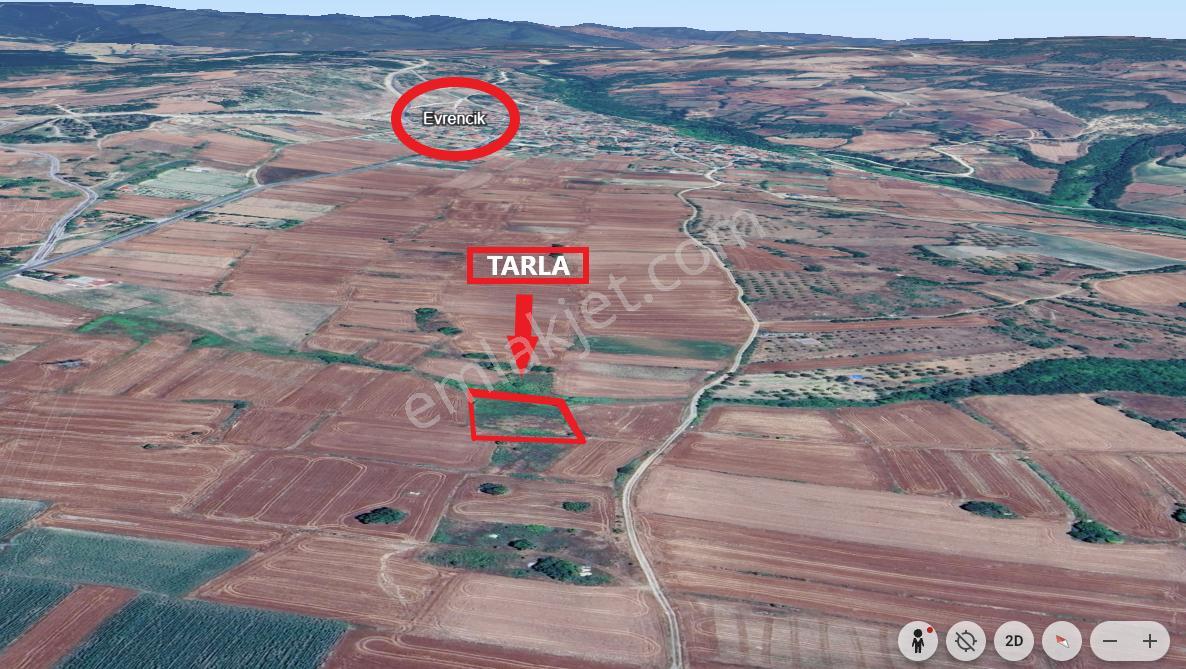Gülsultan Emlak ' Tan Kırklareli Vize Evrencik Mah. Satılık Tarla - Görsel 4