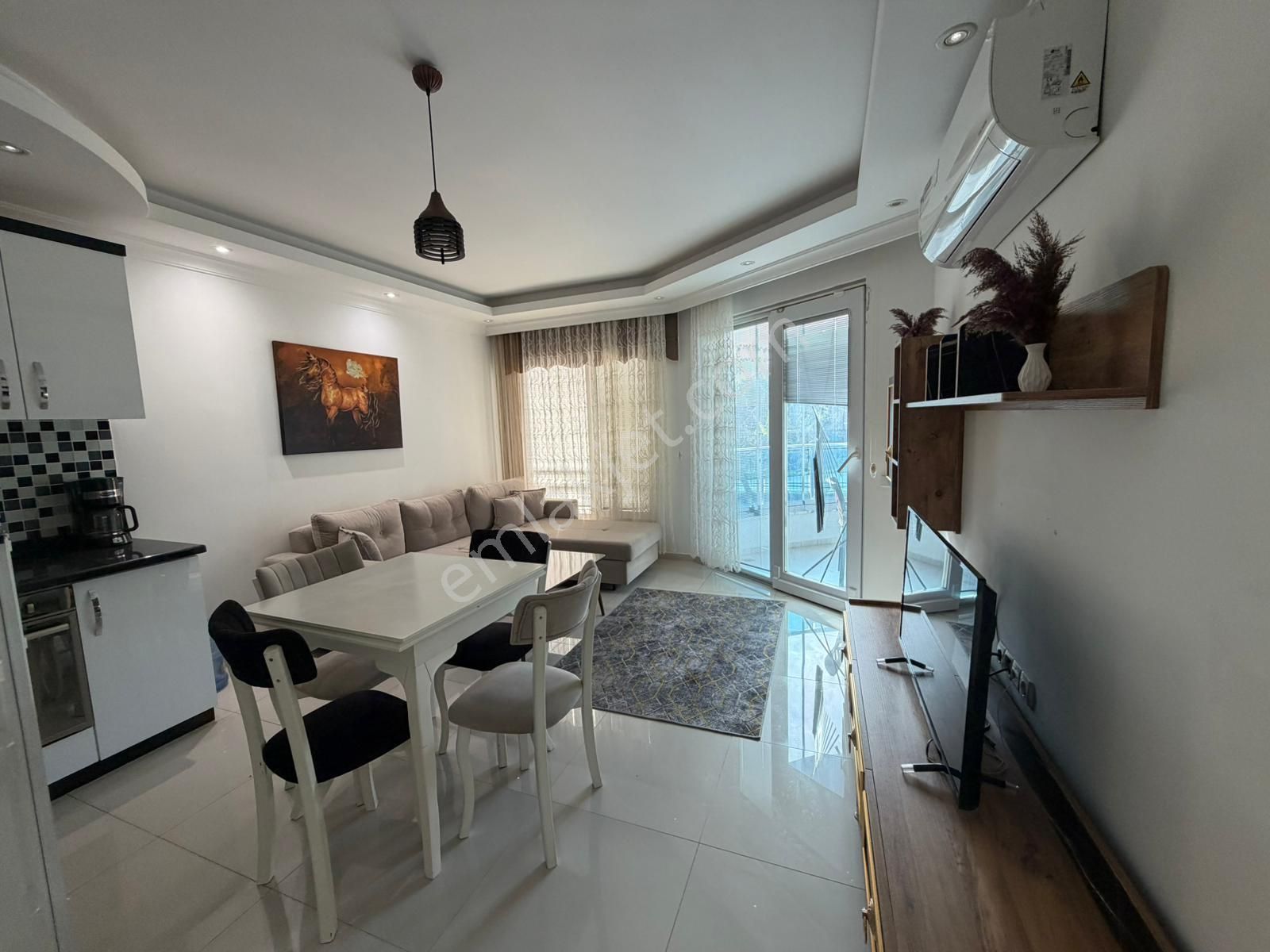 Alanya Dinek'te Kiralık 1+1 Eşyalı Aktiviteli Daire - Görsel 2