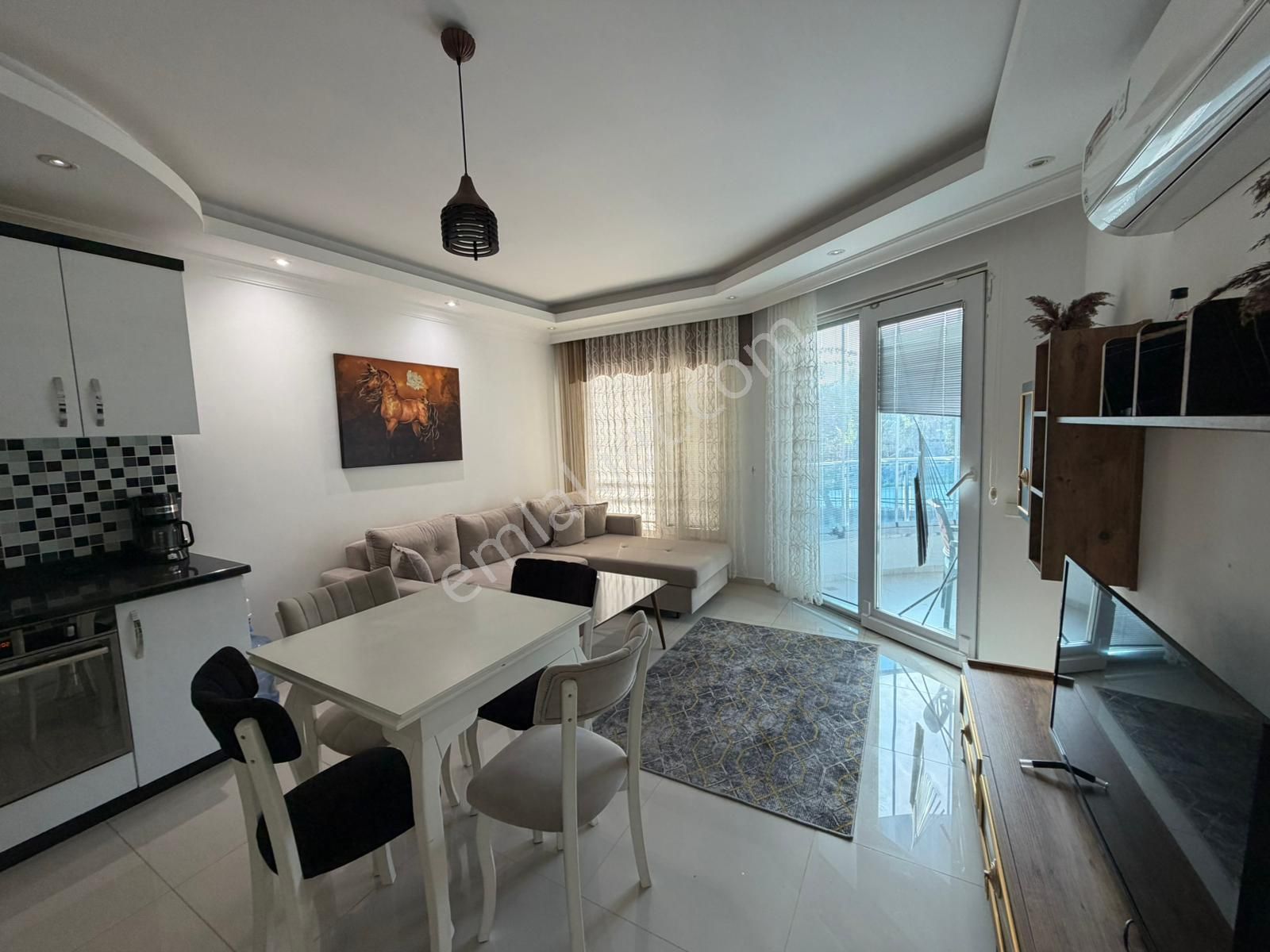 Alanya Dinek'te Kiralık 1+1 Eşyalı Aktiviteli Daire - Görsel 3