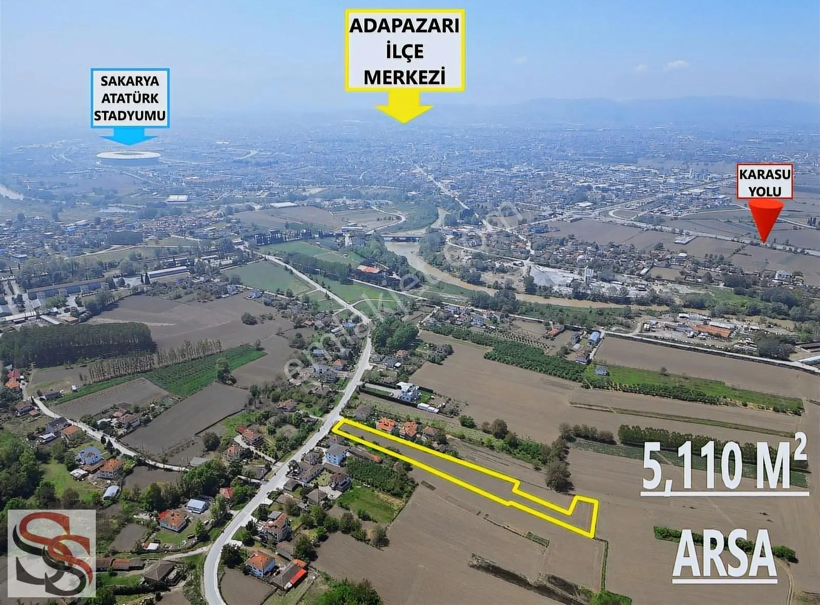 Adapazarı Rüstemler'de % 20 - 2 Kat Konut İmarlı 5,110 M² Arsa - Görsel 5