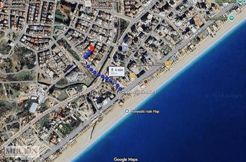 Satılık - Ferah Ve Genıs - 4+1 - Konyaaltı Plaj'a 350 Metre - Görsel 2
