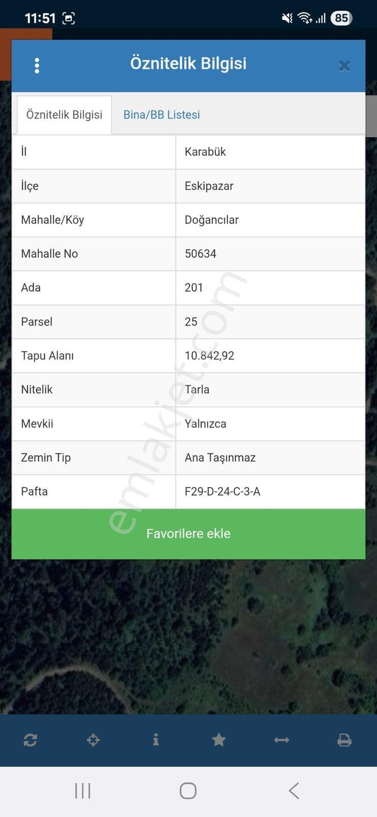 Karabük Eskipazar 10.842 M2 Köy Manzaralı Yolu Var 615 Bin Tl - Görsel 22