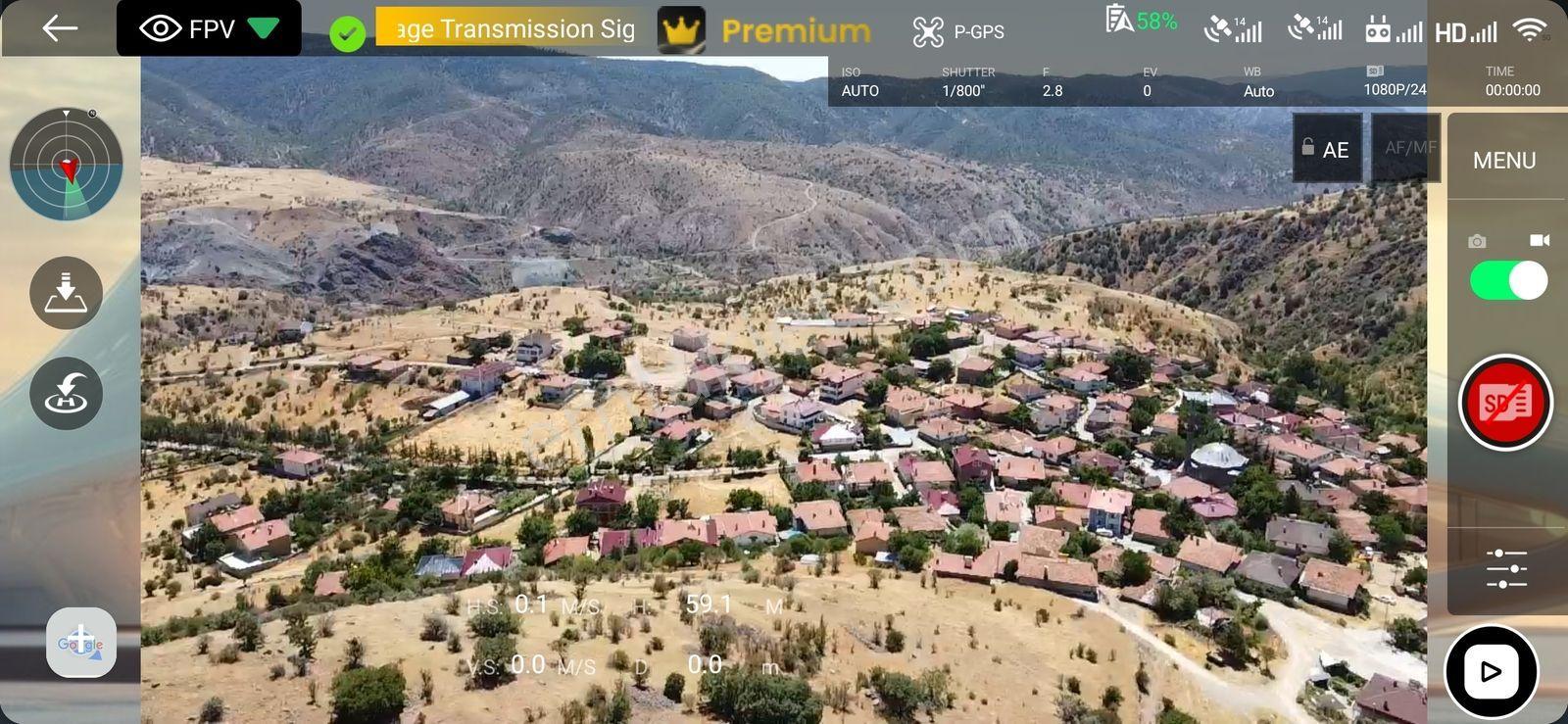 Çankırı Korgun 4750 M2 İmar Yanı Elektrik Yol Su Var Köy Manzaralı - Görsel 9