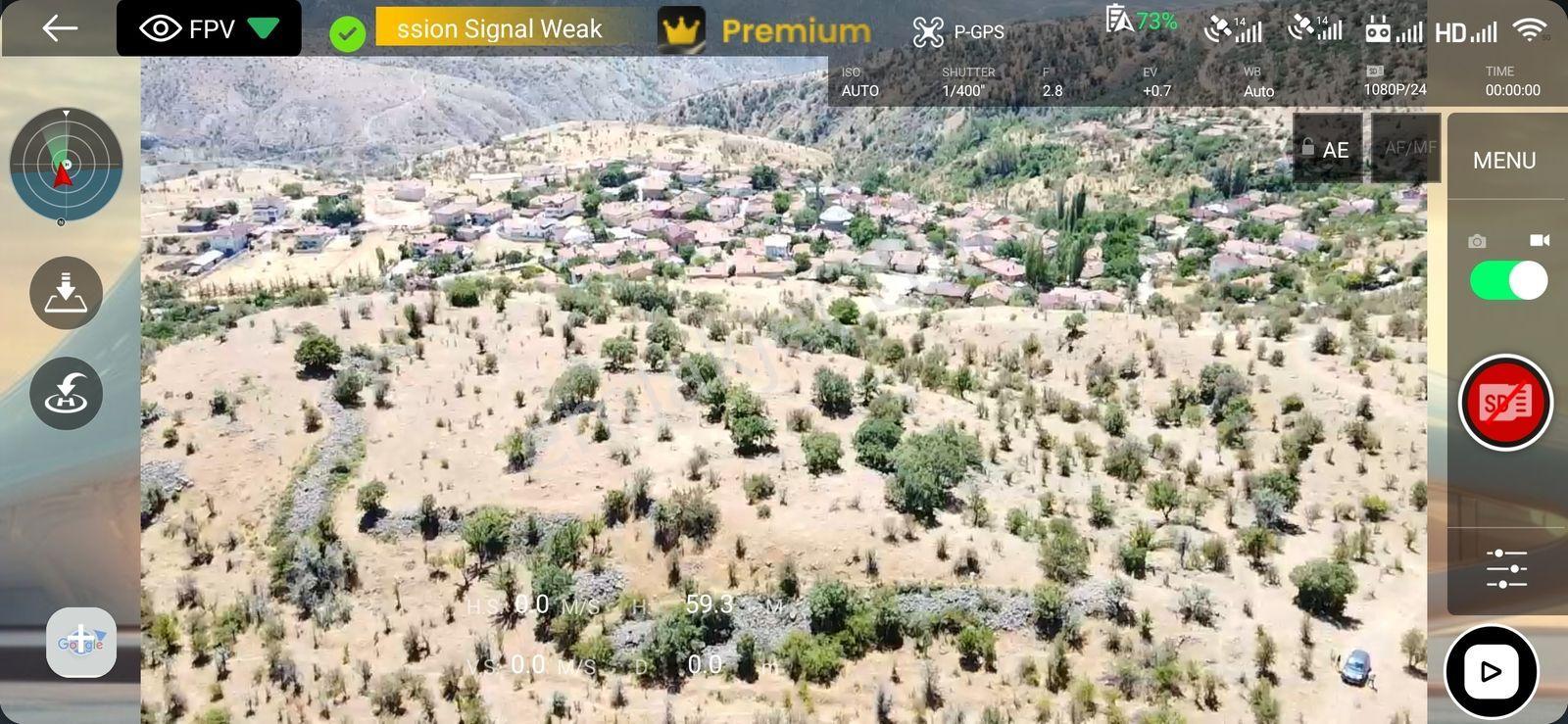 Çankırı Korgun 4750 M2 İmar Yanı Elektrik Yol Su Var Köy Manzaralı - Görsel 12