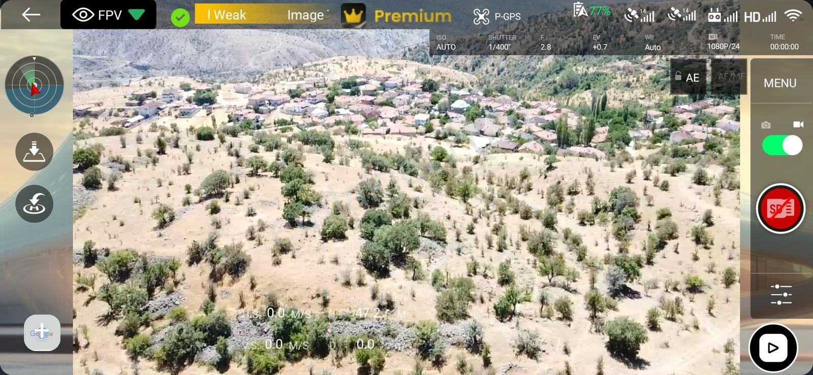 Çankırı Korgun 4750 M2 İmar Yanı Elektrik Yol Su Var Köy Manzaralı - Görsel 3