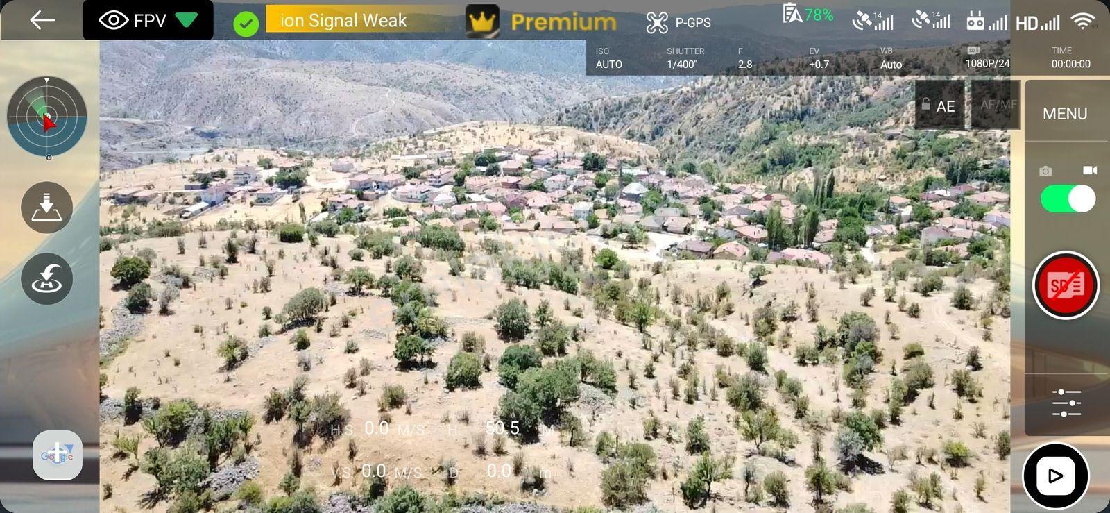 Çankırı Korgun 4750 M2 İmar Yanı Elektrik Yol Su Var Köy Manzaralı