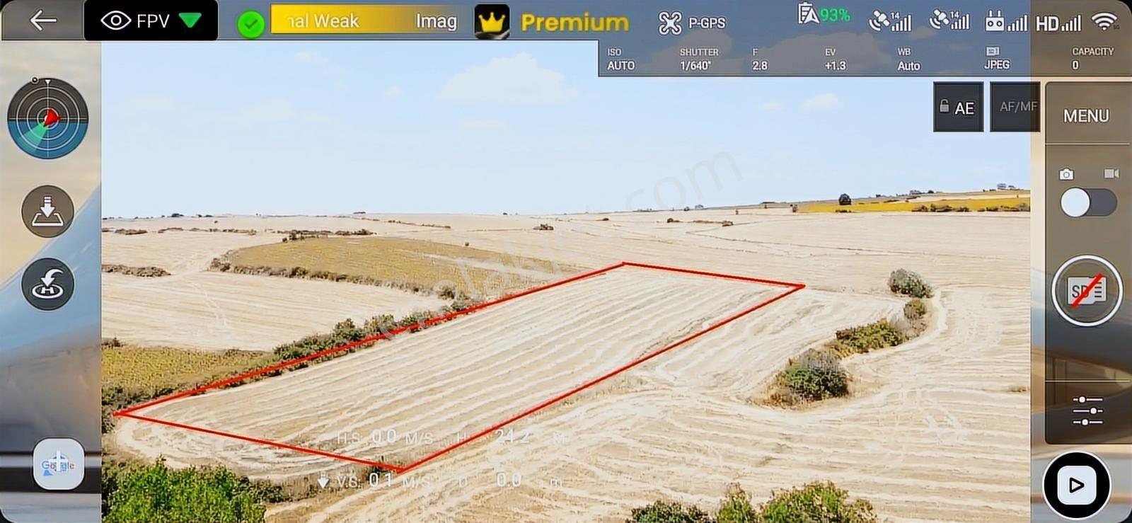 Edirne Lalapaşa Hacıdanişment 8316 M2 Tarla 870 Bin Tl Düz Zemin - Görsel 17