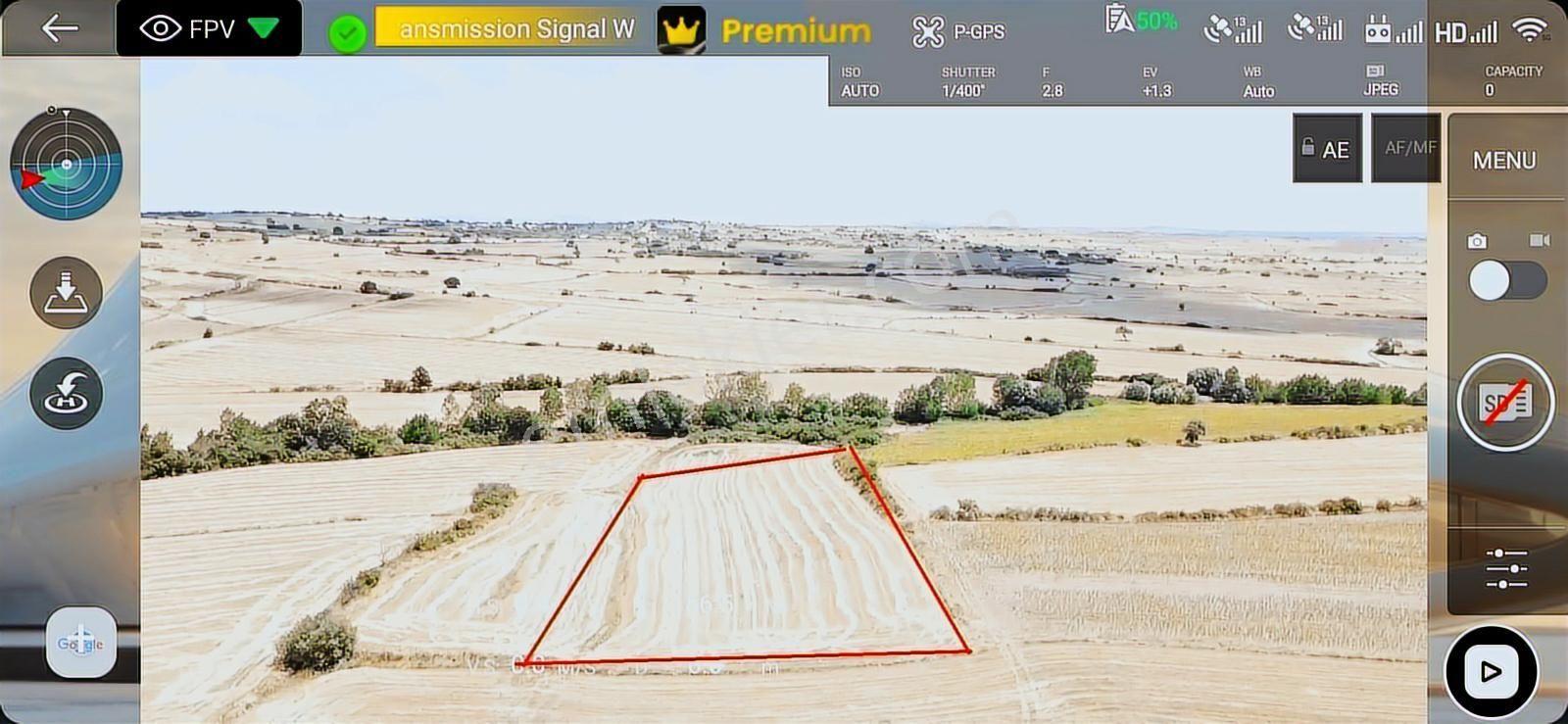 Edirne Lalapaşa Hacıdanişment 8316 M2 Tarla 870 Bin Tl Düz Zemin - Görsel 9