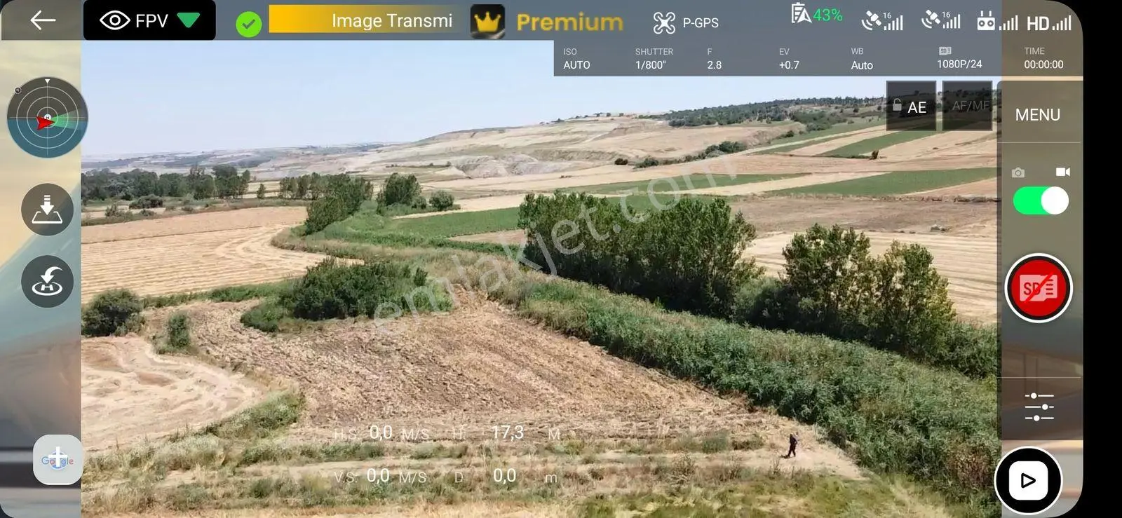 Edirne Uzunköprü Kadıköy 3658 M2 Tarla Yola 50 Metre Cephesi Var - Görsel 4