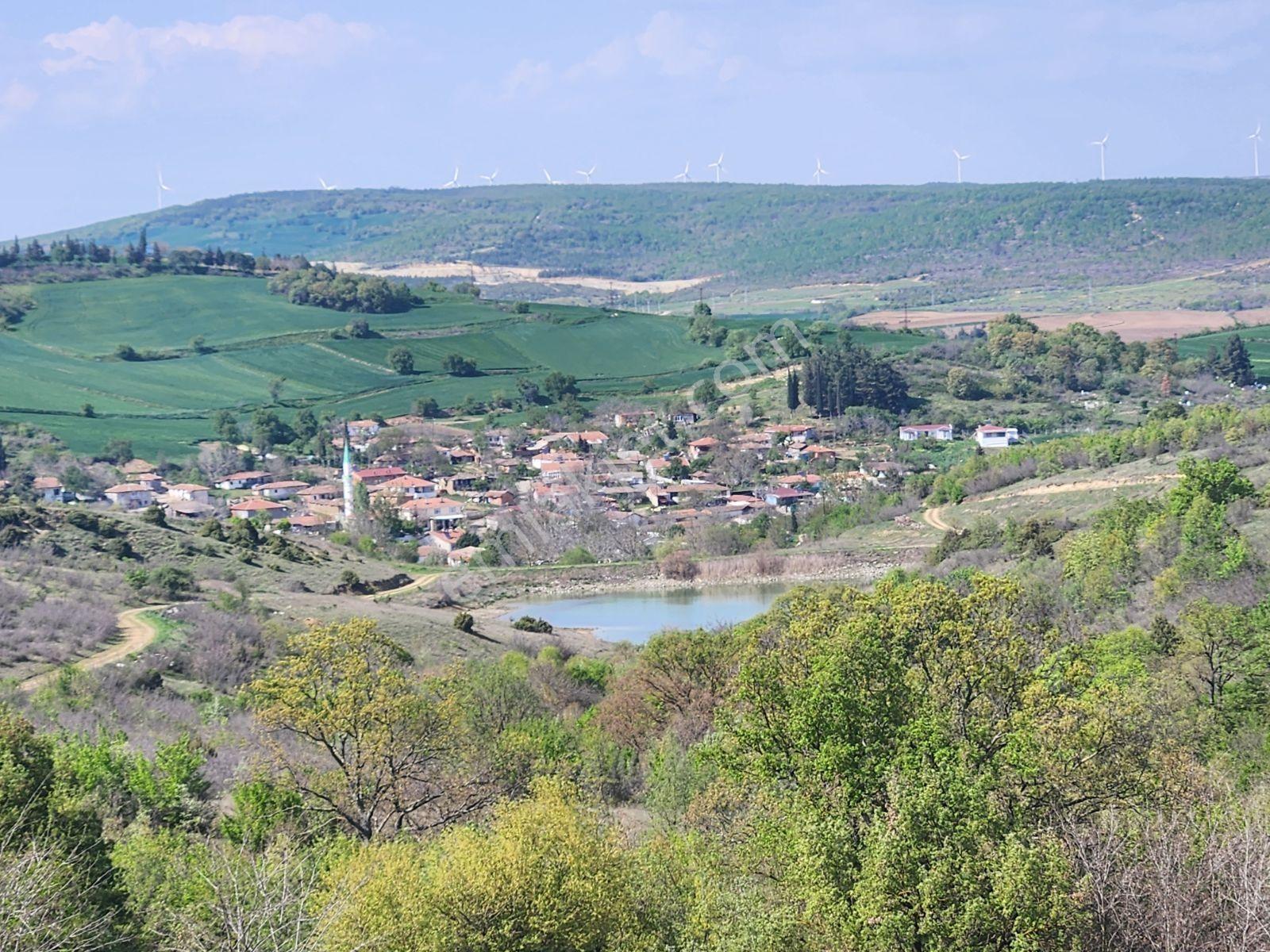 Tekirdağ Malkara Tekke 7003 M2 Köy Ve Göl Manzaralı Tepe Konumda - Görsel 6