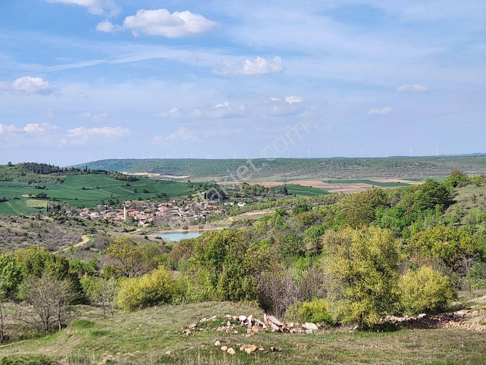 Tekirdağ Malkara Tekke 7003 M2 Köy Ve Göl Manzaralı Tepe Konumda - Görsel 26