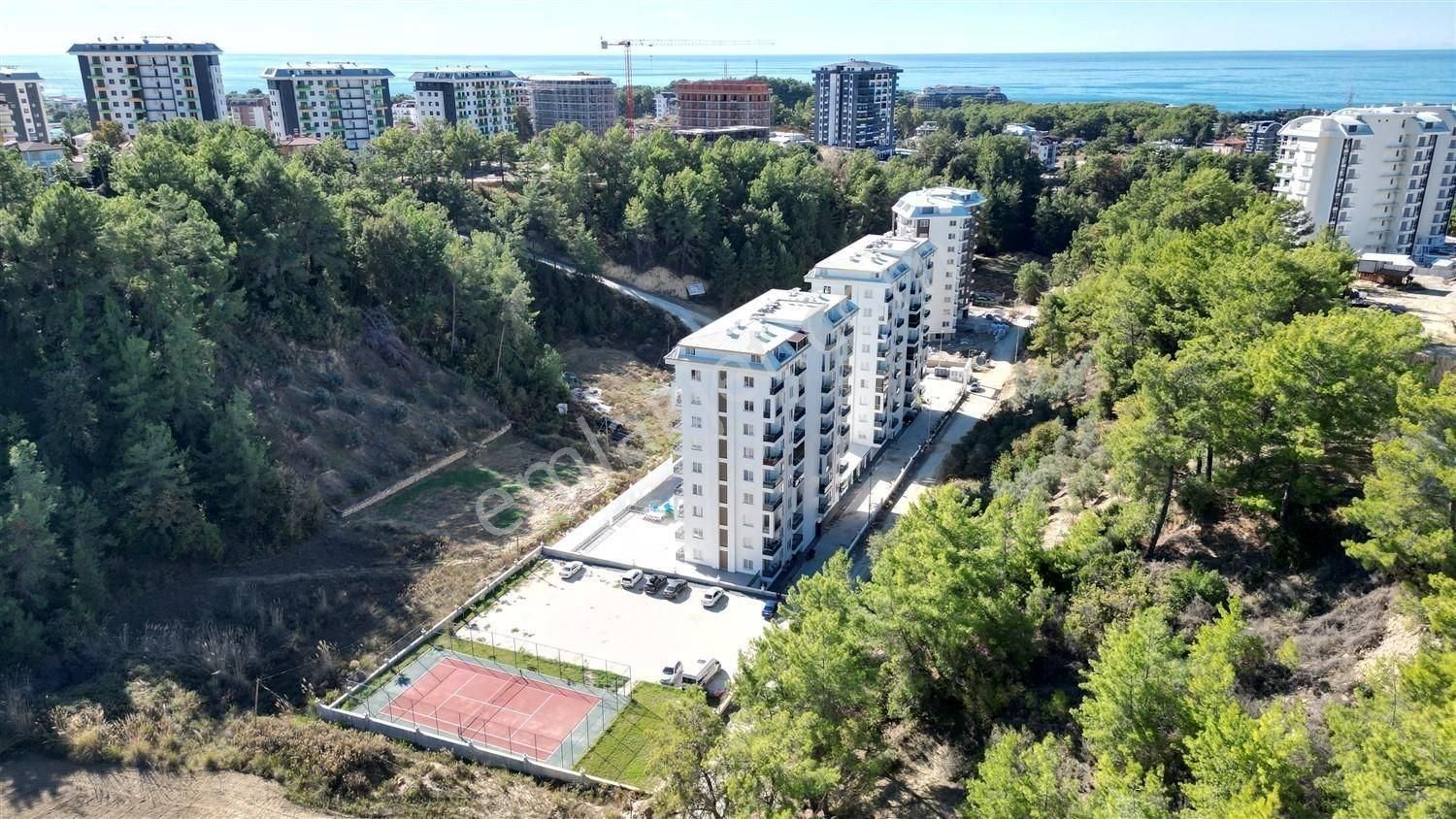 Alanya Avsallarda Sosyal Tesisli, Full Donanımlı 1+1 Sıfır Dair - Görsel 30