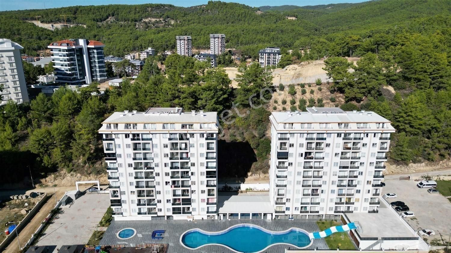 Alanya Avsallarda Sosyal Tesisli, Full Donanımlı 1+1 Sıfır Dair - Görsel 4