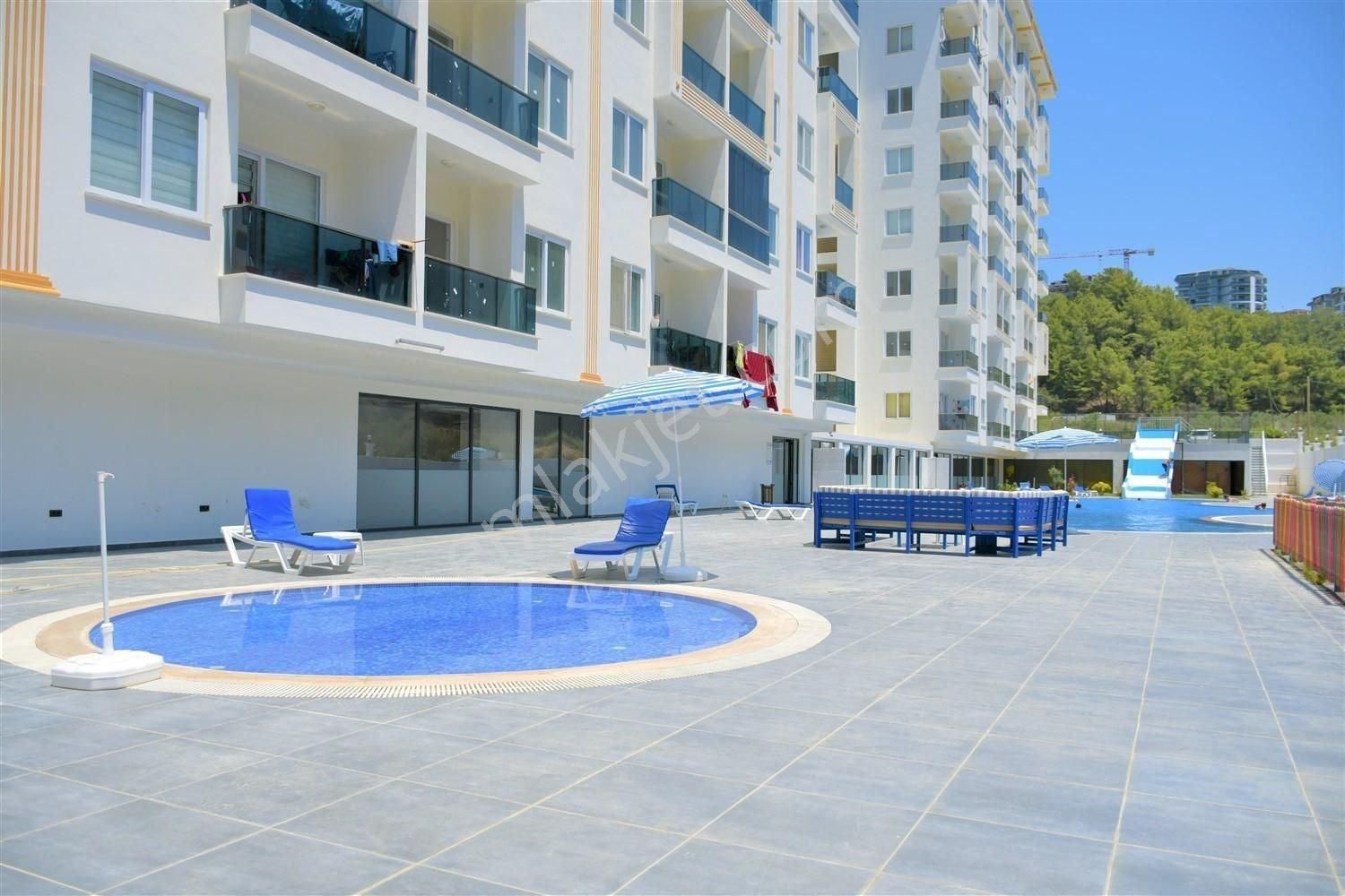 Alanya Avsallarda Sosyal Tesisli, Full Donanımlı 1+1 Sıfır Dair - Görsel 32