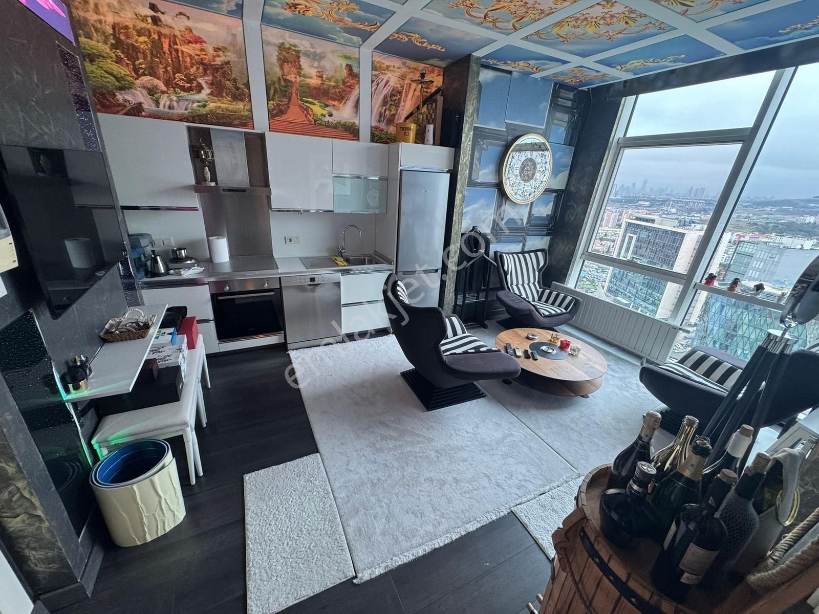 Dap Royal Center'dan Maltepe Metro Yakını 1+1 Lüx Eşyalı Daire - Görsel 23