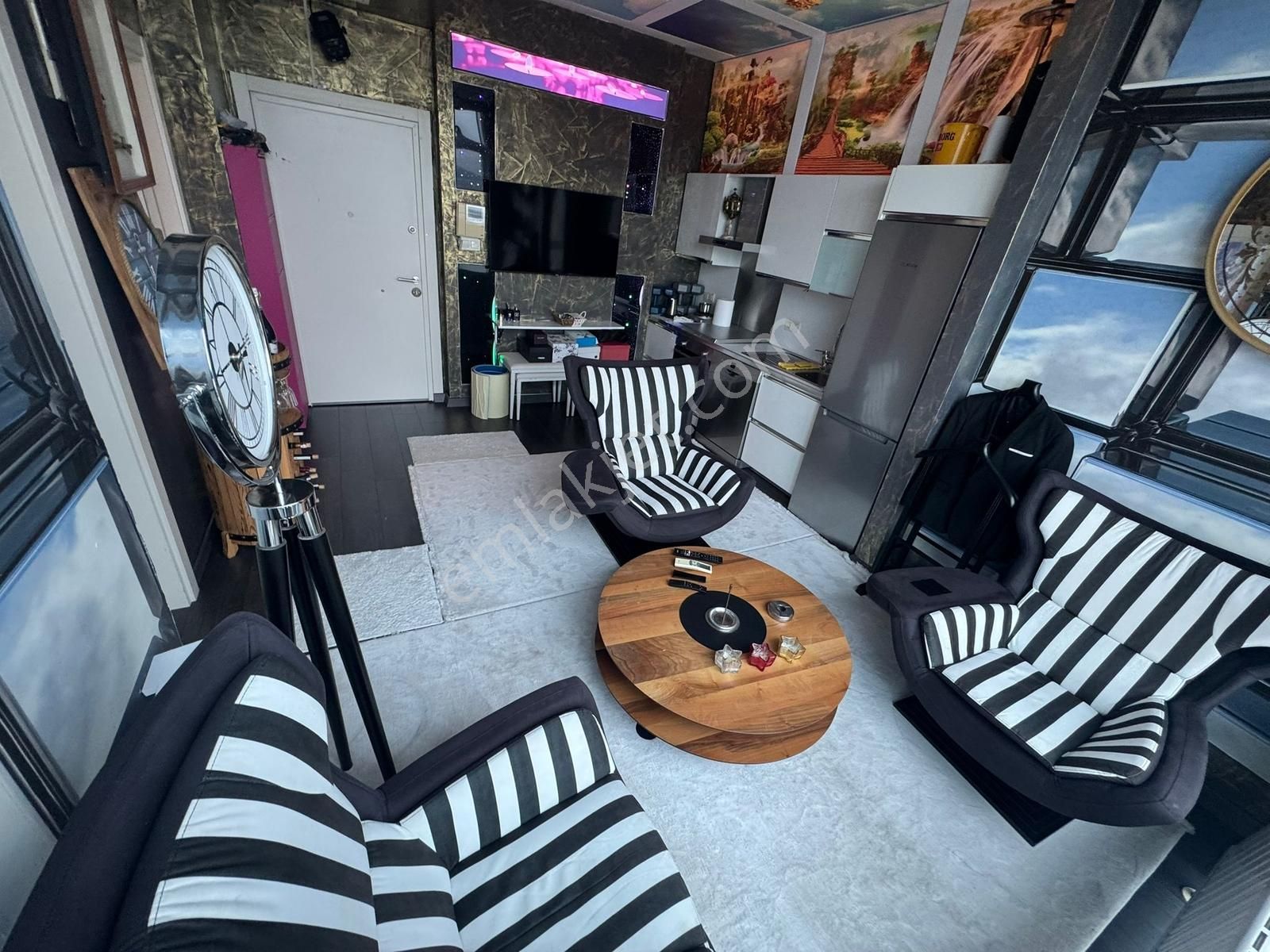 Dap Royal Center'dan Maltepe Metro Yakını 1+1 Lüx Eşyalı Daire - Görsel 17