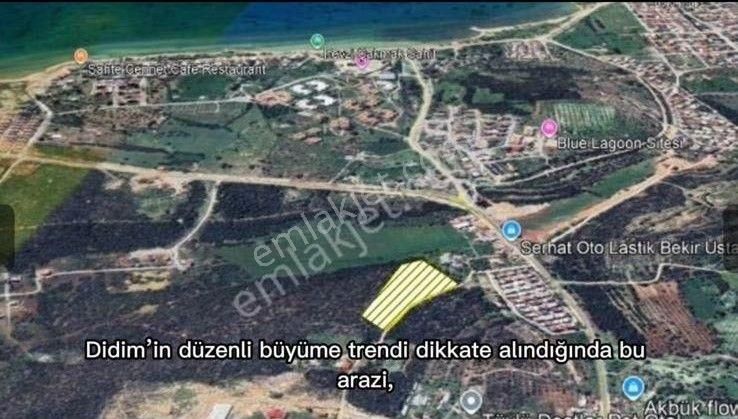 Aydın Didim De İmar Sınırında Denize 1 Km Mesafede Satılık Tarla - Görsel 5