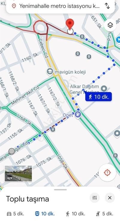 Müstakil Girişli 1+1 Temiz Daire - Görsel 9