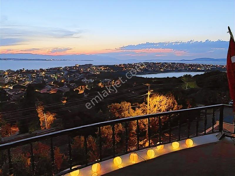 İzmir Çeşme Paşa Limanı Full Deniz Manzaralı Havuzlu Tek Villa - Görsel 16