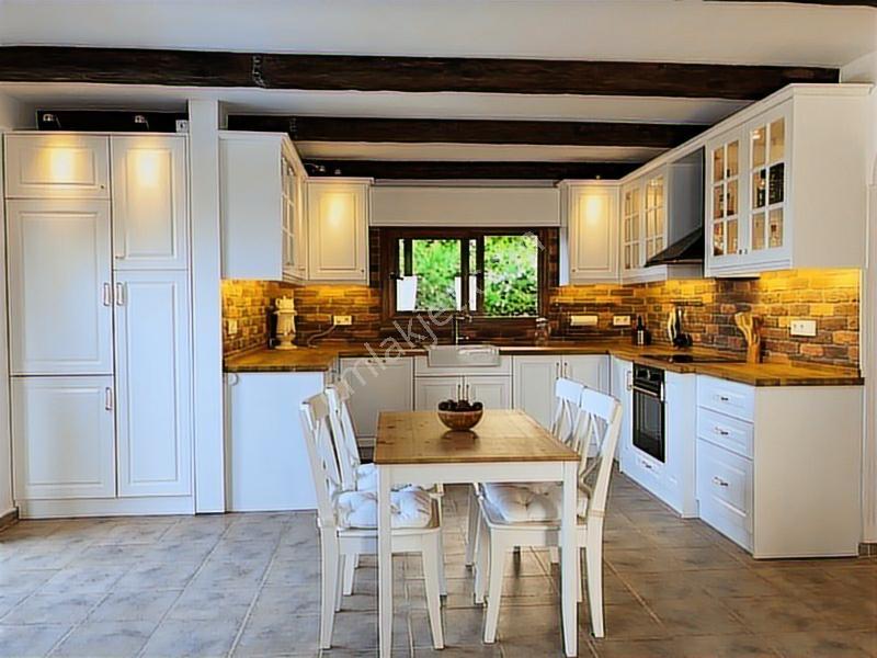 İzmir Çeşme Paşa Limanı Full Deniz Manzaralı Havuzlu Tek Villa - Görsel 20