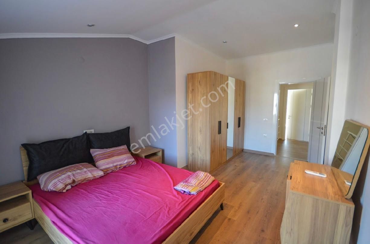 Alanya Kestel 3+1 Eşyalı Penthouse Kiralık Daire - Görsel 24