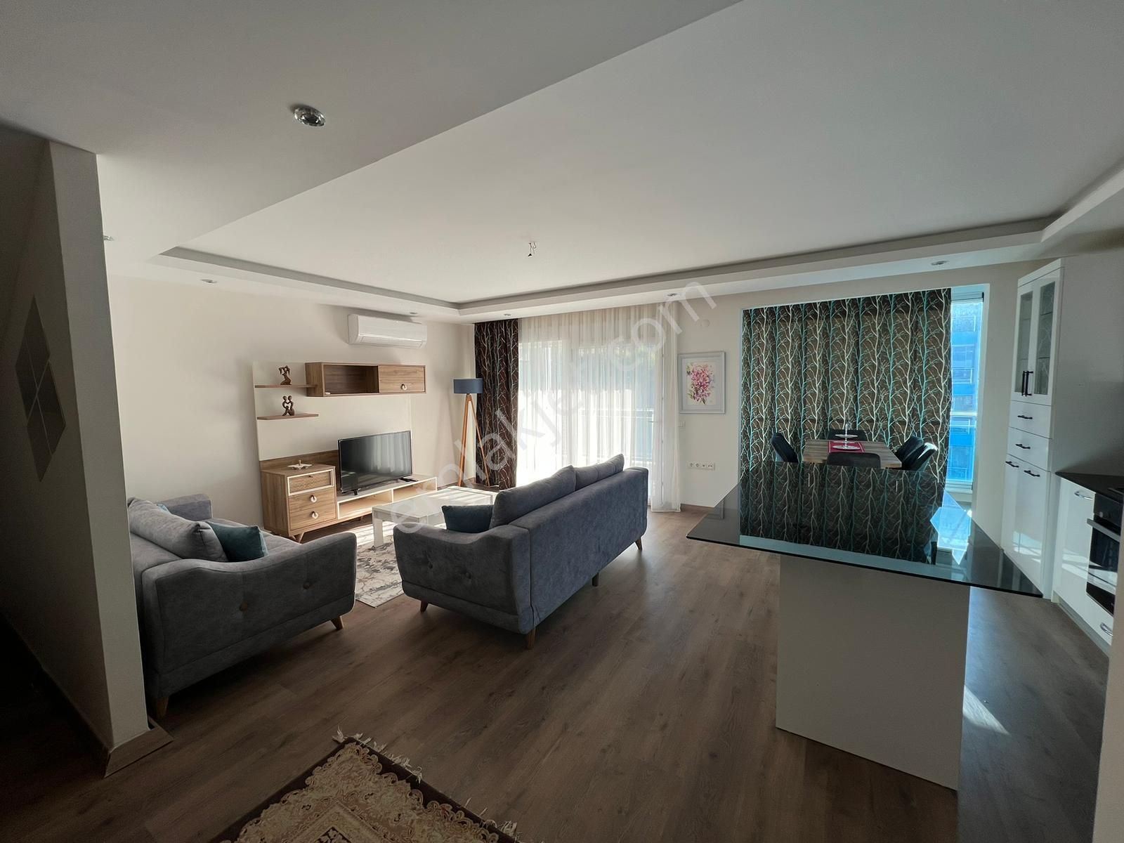 Alanya Kestel 3+1 Eşyalı Penthouse Kiralık Daire - Görsel 30