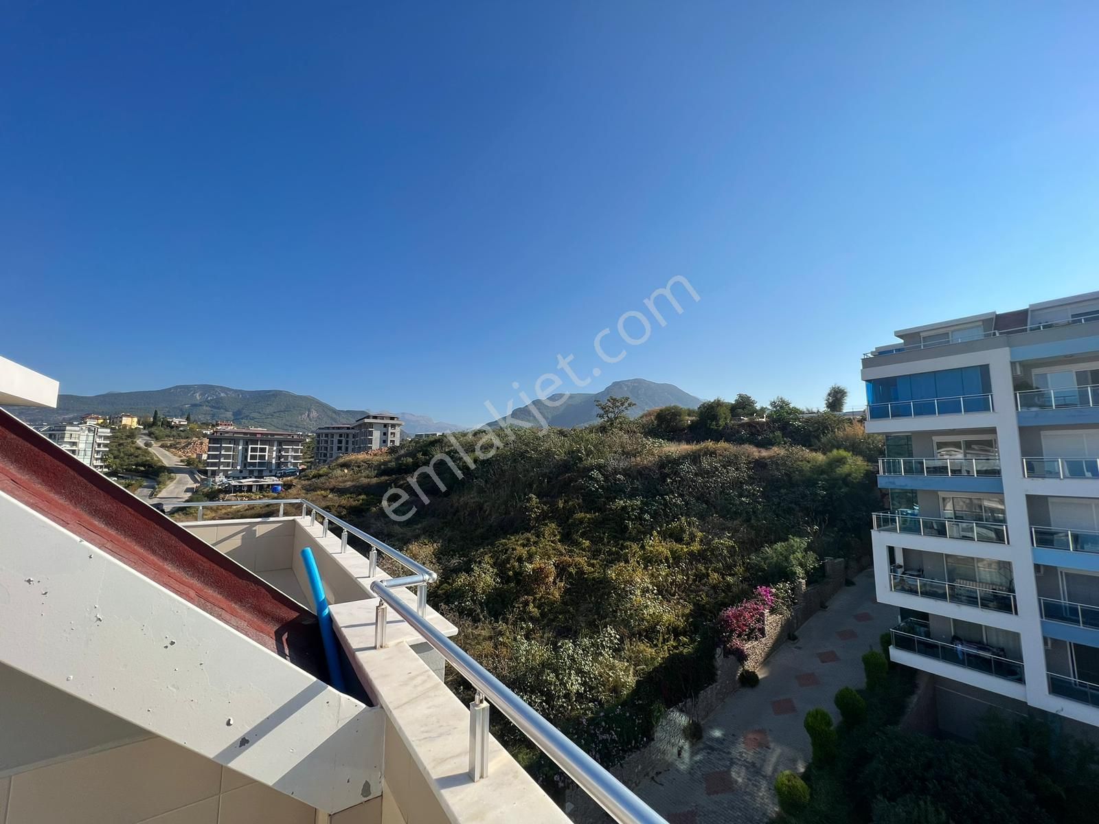 Alanya Kestel 3+1 Eşyalı Penthouse Kiralık Daire - Görsel 10