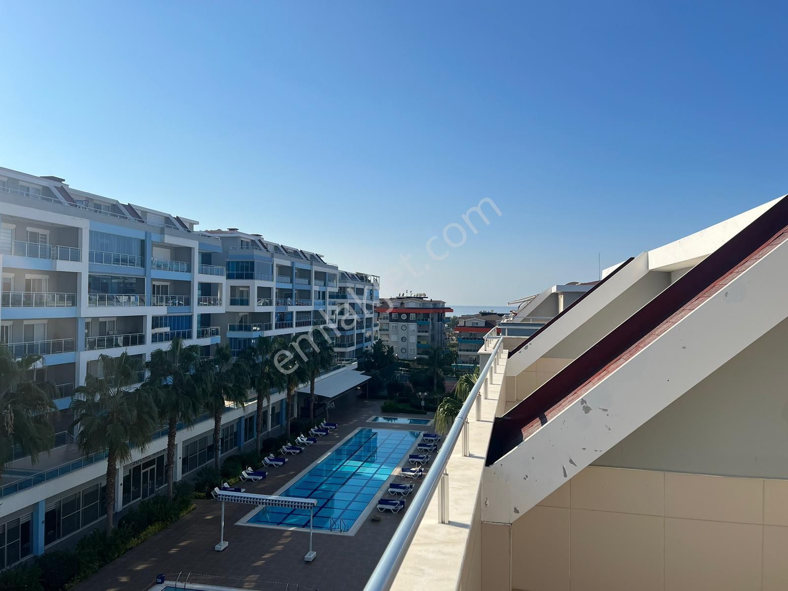 Alanya Kestel 3+1 Eşyalı Penthouse Kiralık Daire - Görsel 14