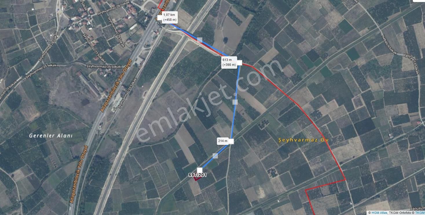 Sahibinden Yatırımlık Acil Satılık 1203m2 Boş Hobi Bahçesi Tarla - Görsel 3