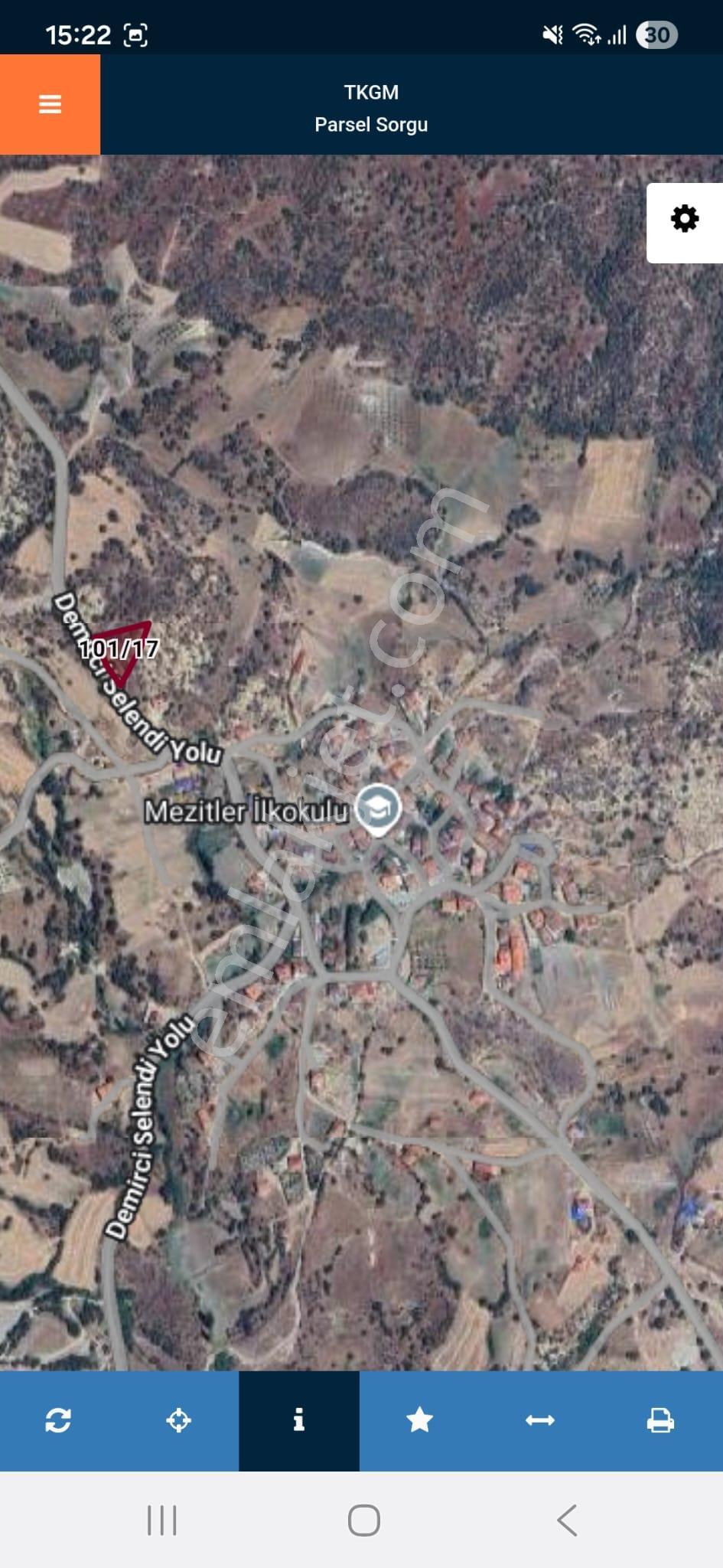Demirci Selendi Ana Asfalt Cepheli 1381 M2 Konut İmarlı Arsa - Görsel 3