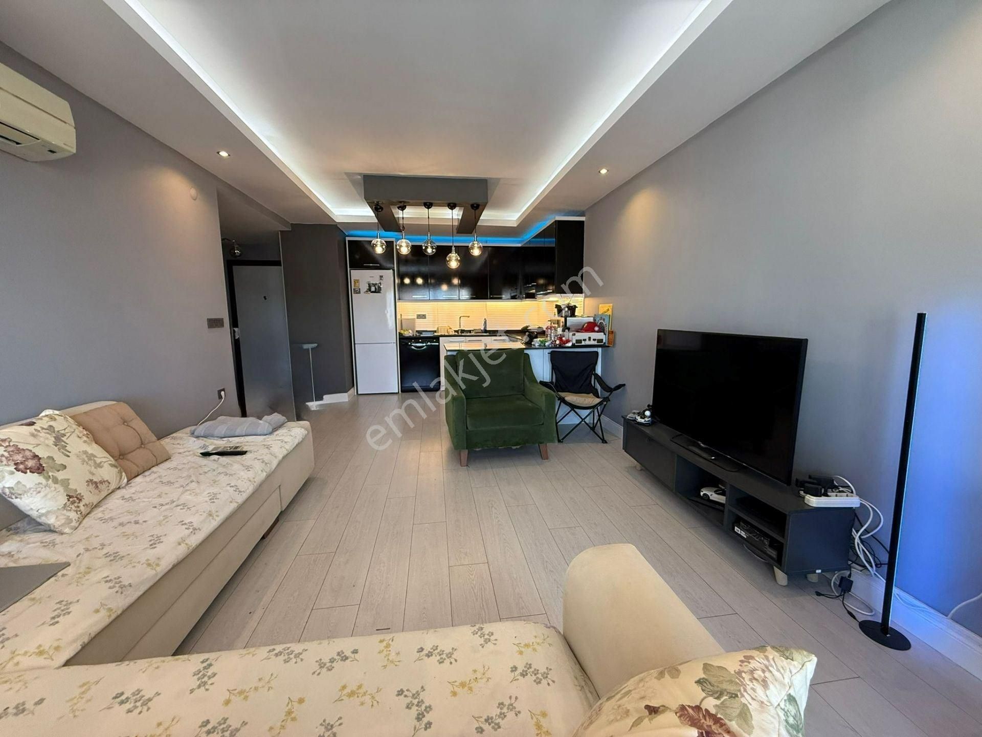 Alanya Cikcilli 1+1 Kale Deniz Manzaralı Muhteşem Satılık Lüx Komplex - Görsel 5