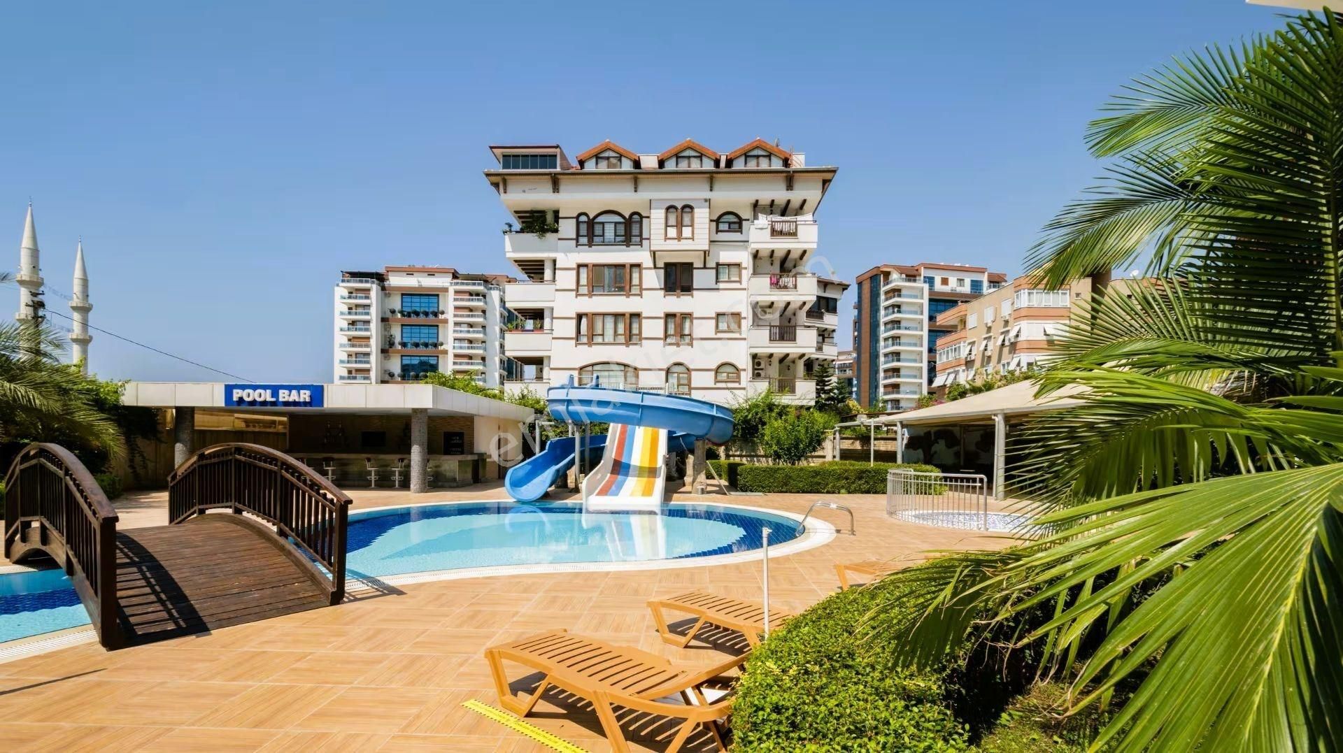 Alanya Cikcilli 1+1 Kale Deniz Manzaralı Muhteşem Satılık Lüx Komplex - Görsel 29