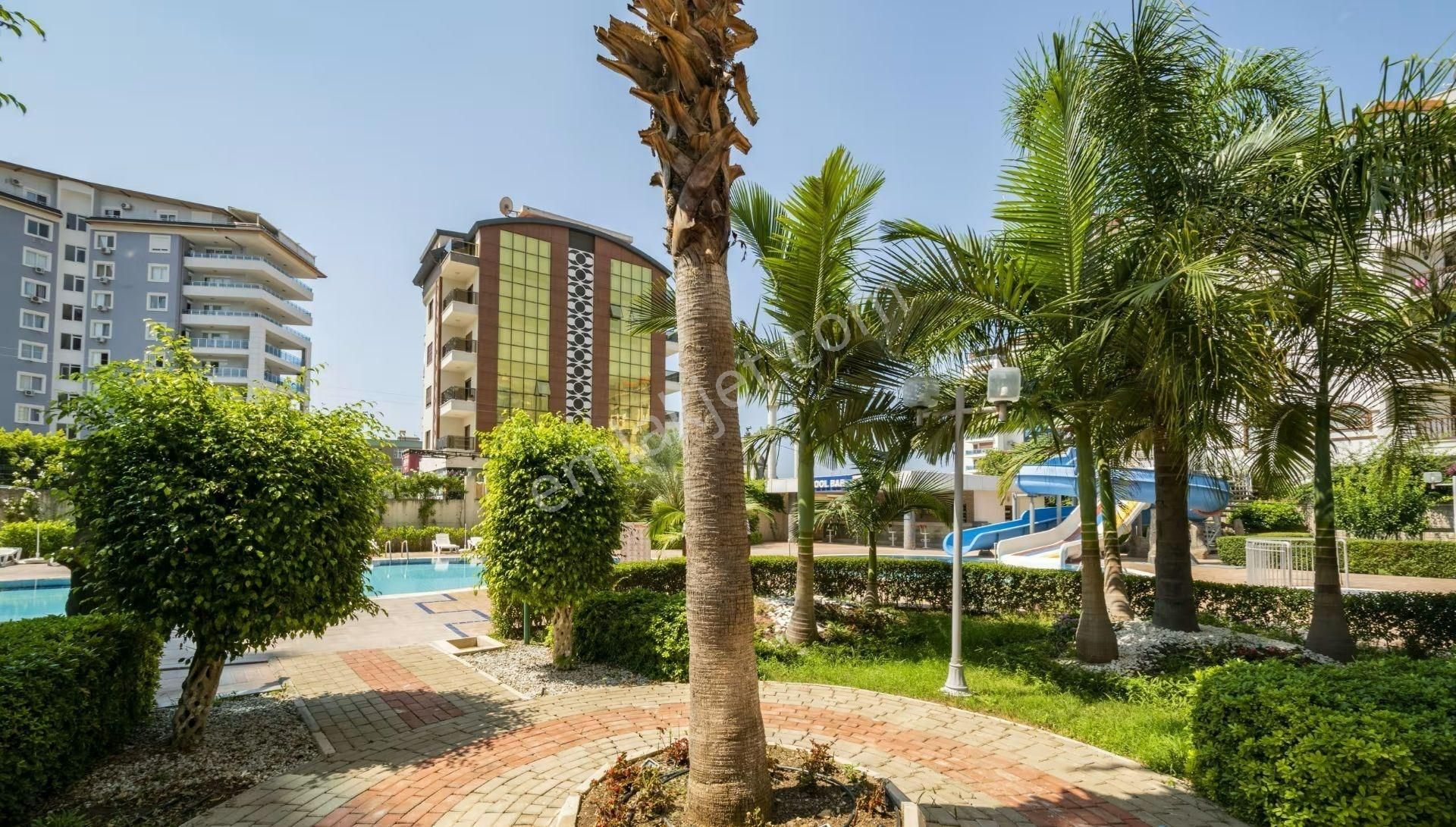 Alanya Cikcilli 1+1 Kale Deniz Manzaralı Muhteşem Satılık Lüx Komplex - Görsel 18