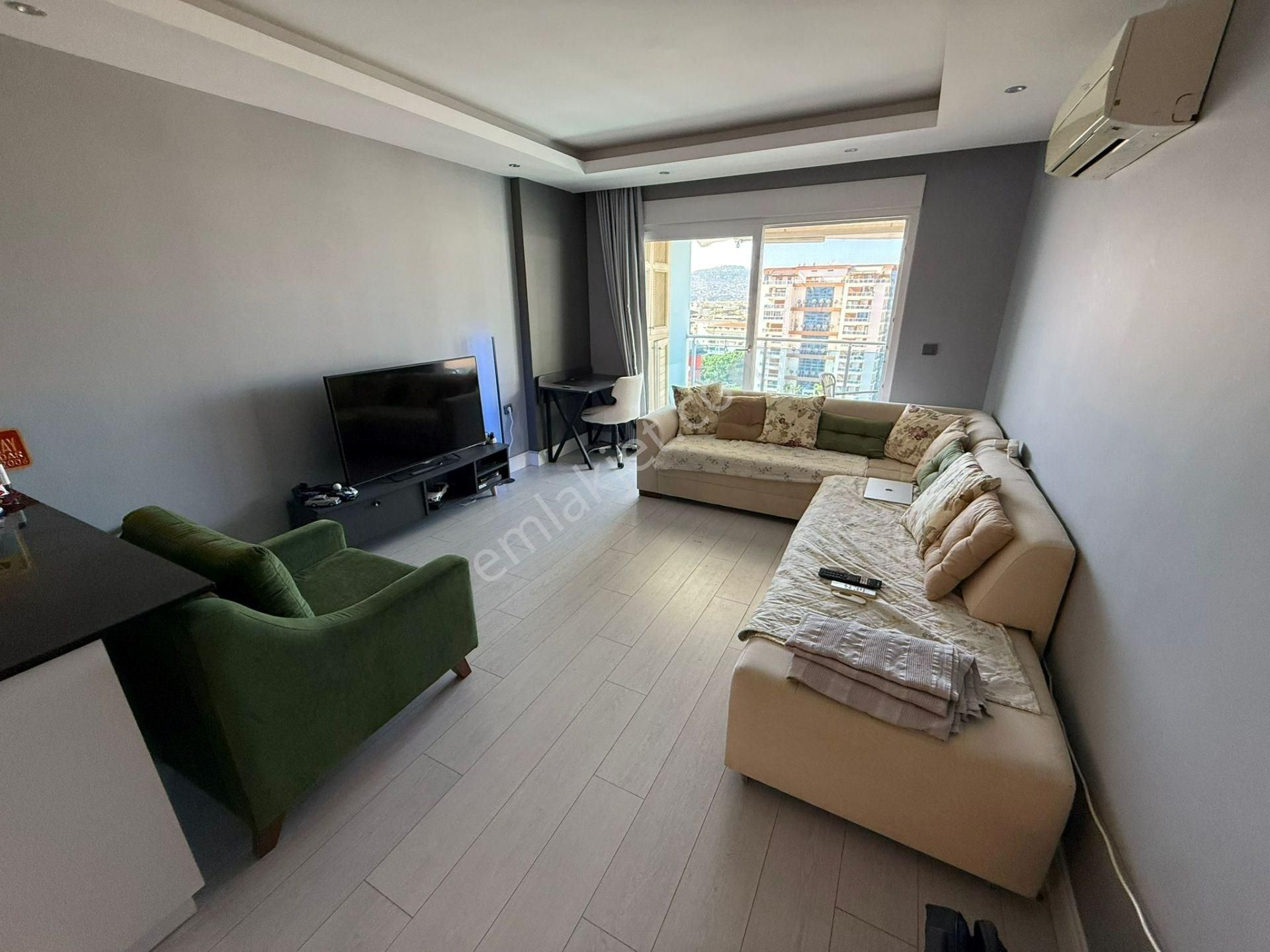 Alanya Cikcilli 1+1 Kale Deniz Manzaralı Muhteşem Satılık Lüx Komplex - Görsel 7