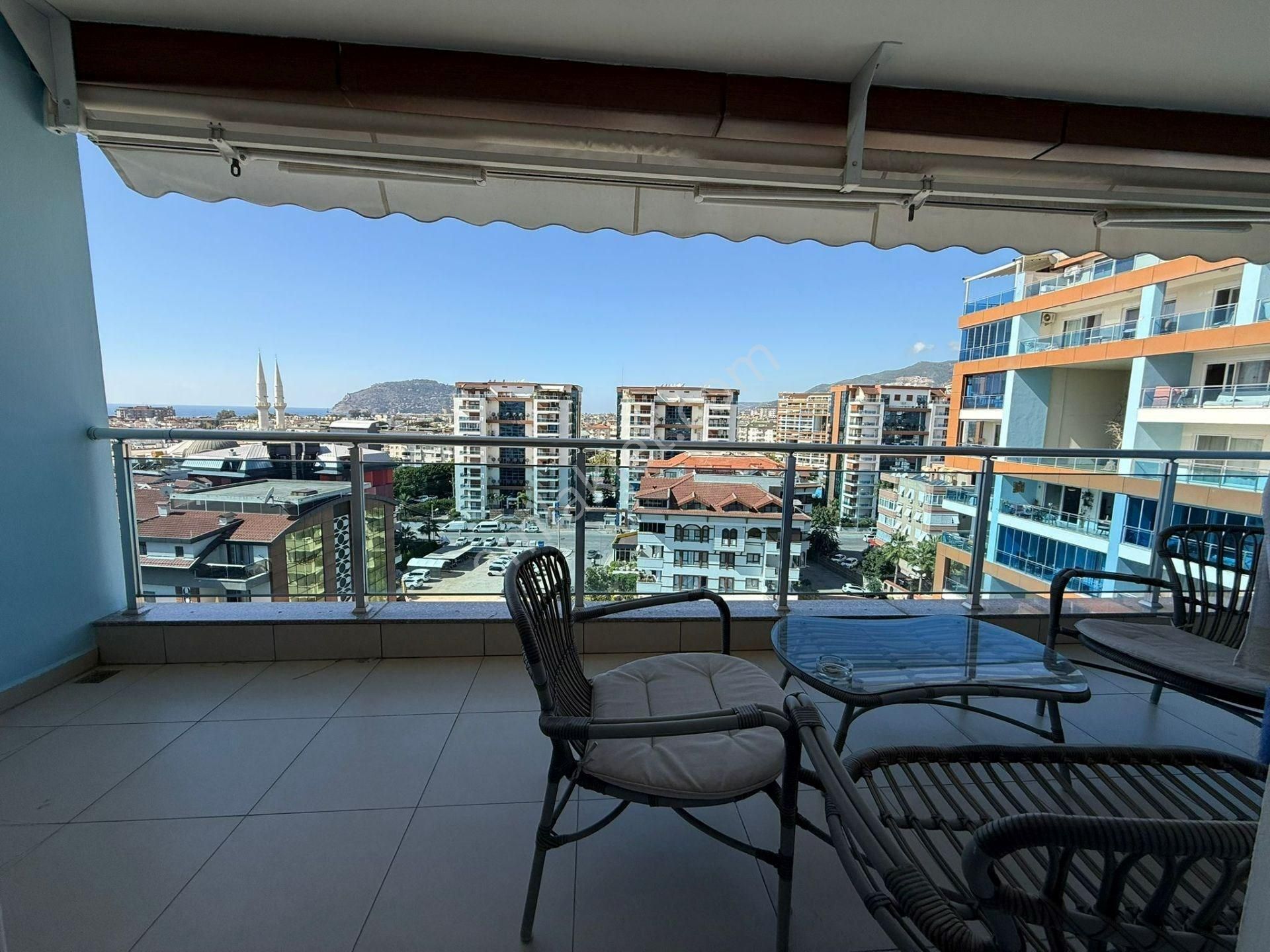 Alanya Cikcilli 1+1 Kale Deniz Manzaralı Muhteşem Satılık Lüx Komplex - Görsel 9