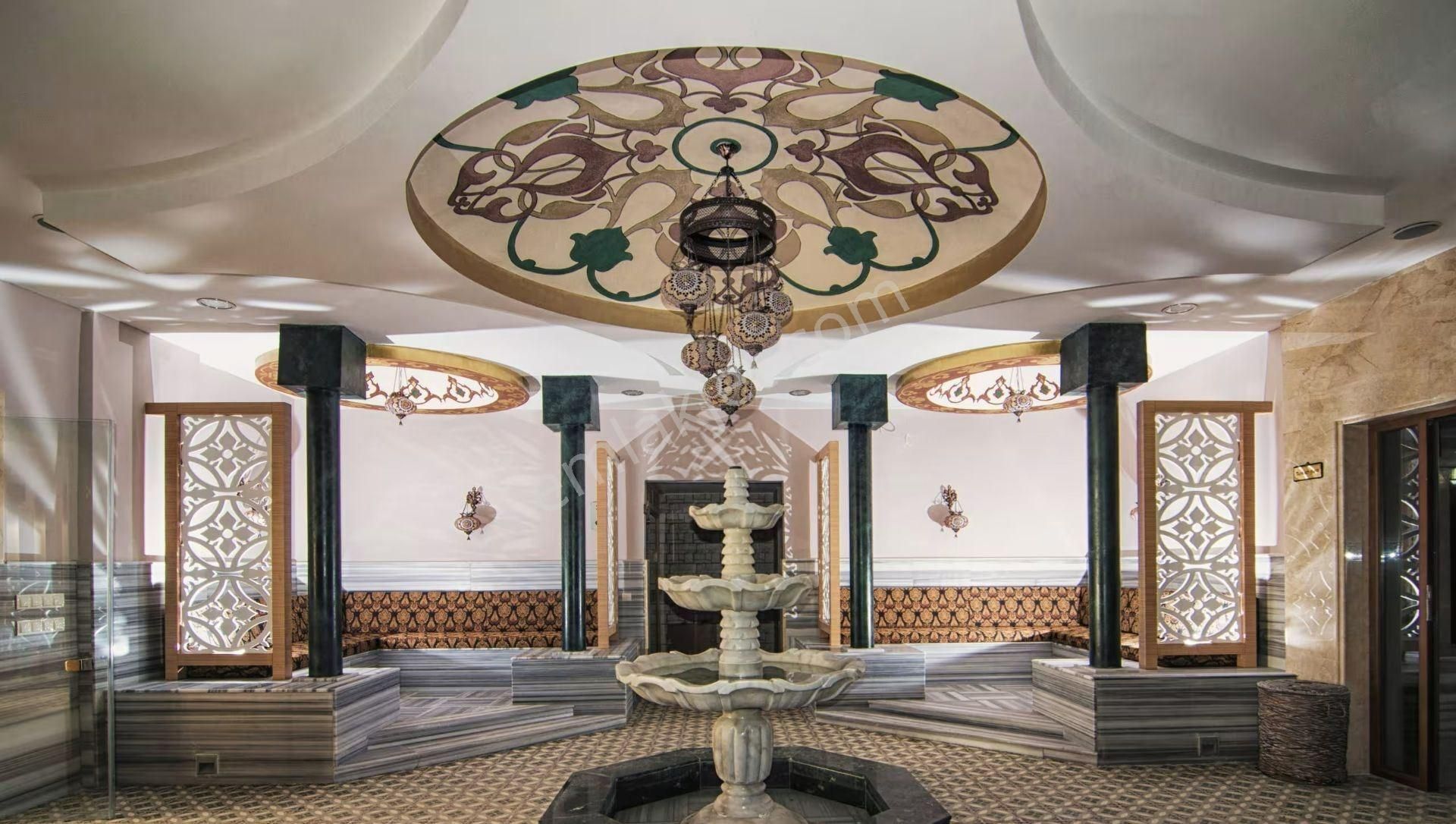 Alanya Cikcilli 1+1 Kale Deniz Manzaralı Muhteşem Satılık Lüx Komplex - Görsel 26